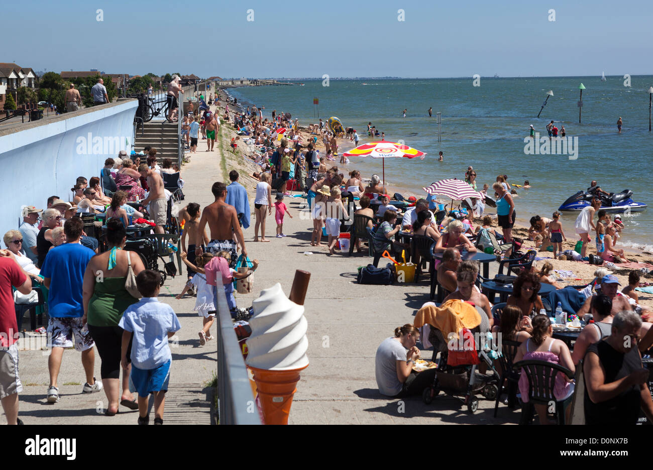Canvey Island Essex Stock Photo Alamy