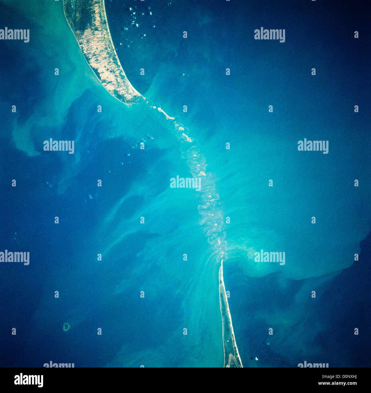 Gulf Of Mannar And Palk Bay Main Centres Of Seahorse Collection And A View Of The Palk Strait From Space D0NXHJ