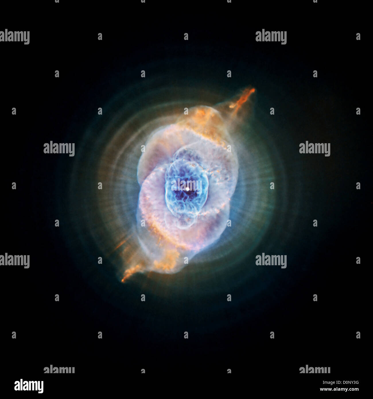 The Mesmerizing Cat's Eye Nebula Stock Photo Alamy