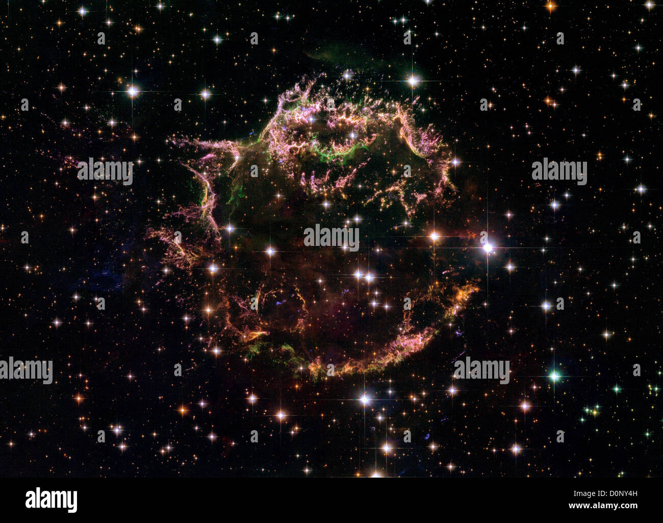 Aftermath of a Supernova Stock Photo
