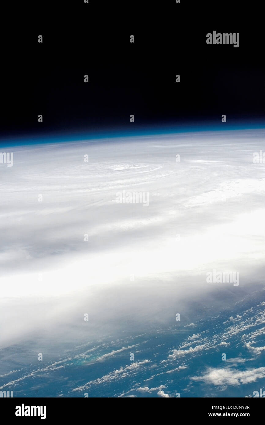 Hurricane Dean From Space Stock Photo