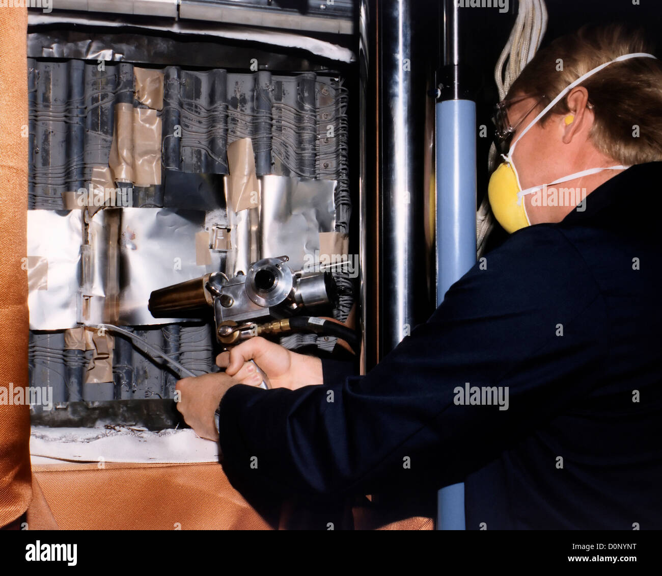 Application of High Temperature Stain Gauges Stock Photo Alamy
