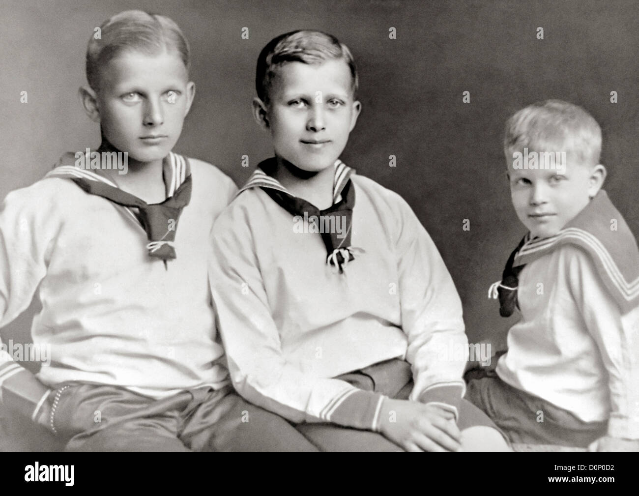 Childhood Picture of Werner von Braun Stock Photo