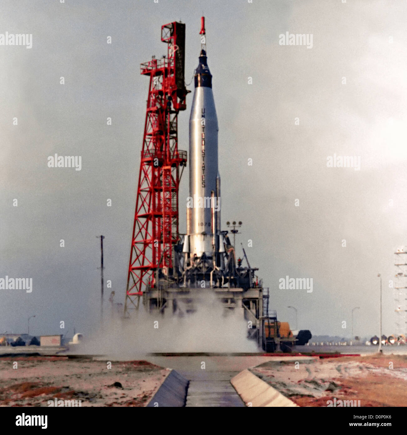 Launch of Aurora 7 Stock Photo - Alamy