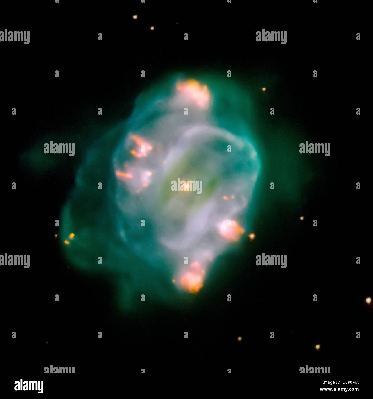 Planetary Nebula NGC 5307 Stock Photo