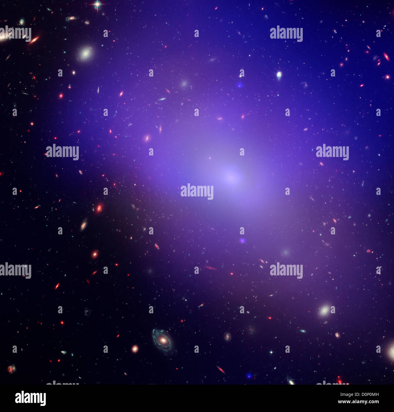 Elliptical Galaxy NGC 1132 Stock Photo