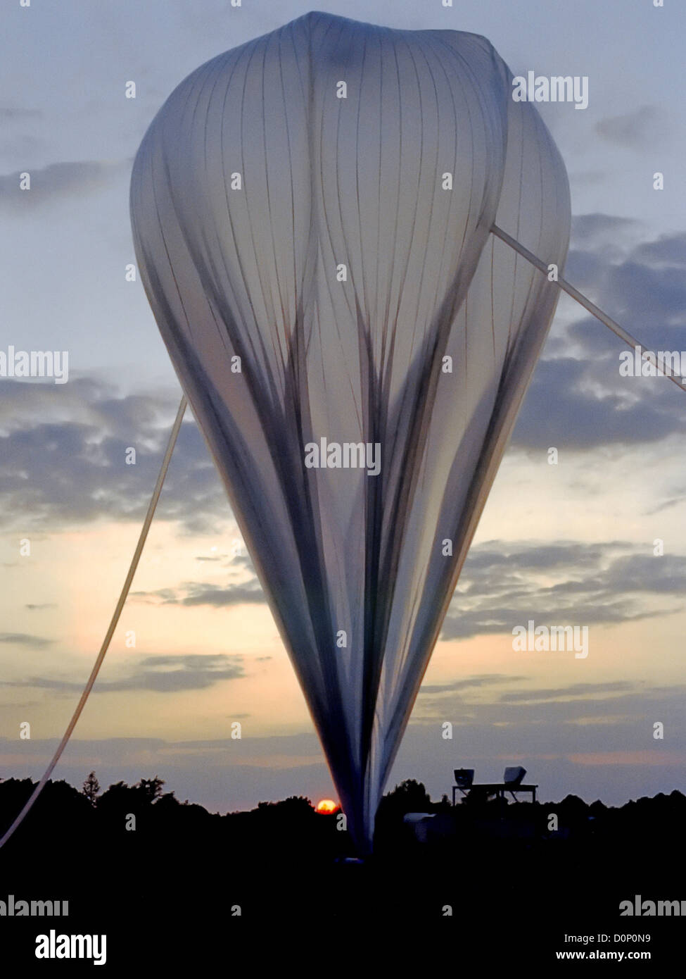 High-Altitude Balloon Stock Photo