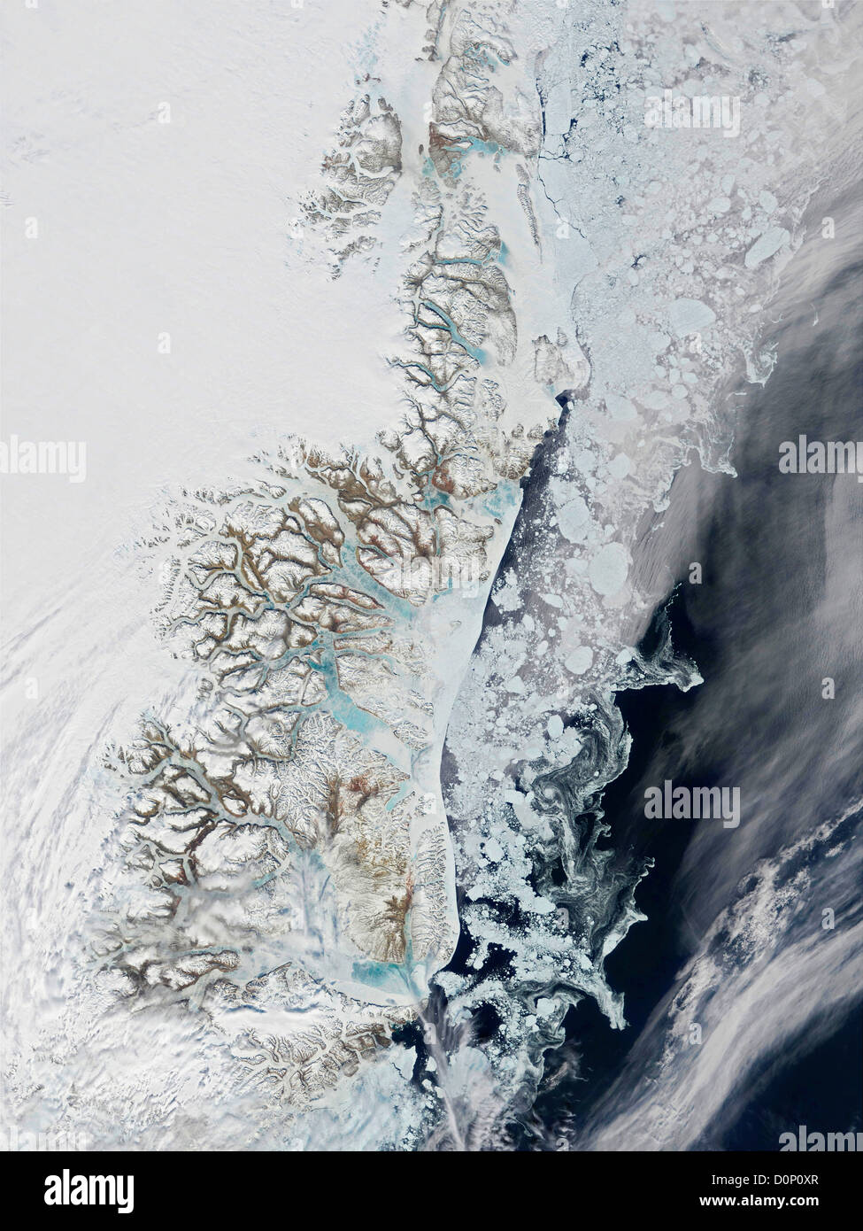 Satellite greenland hi-res stock photography and images - Alamy