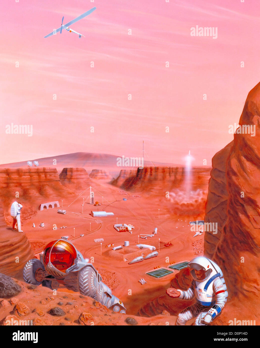 Mars base hi-res stock photography and images - Alamy