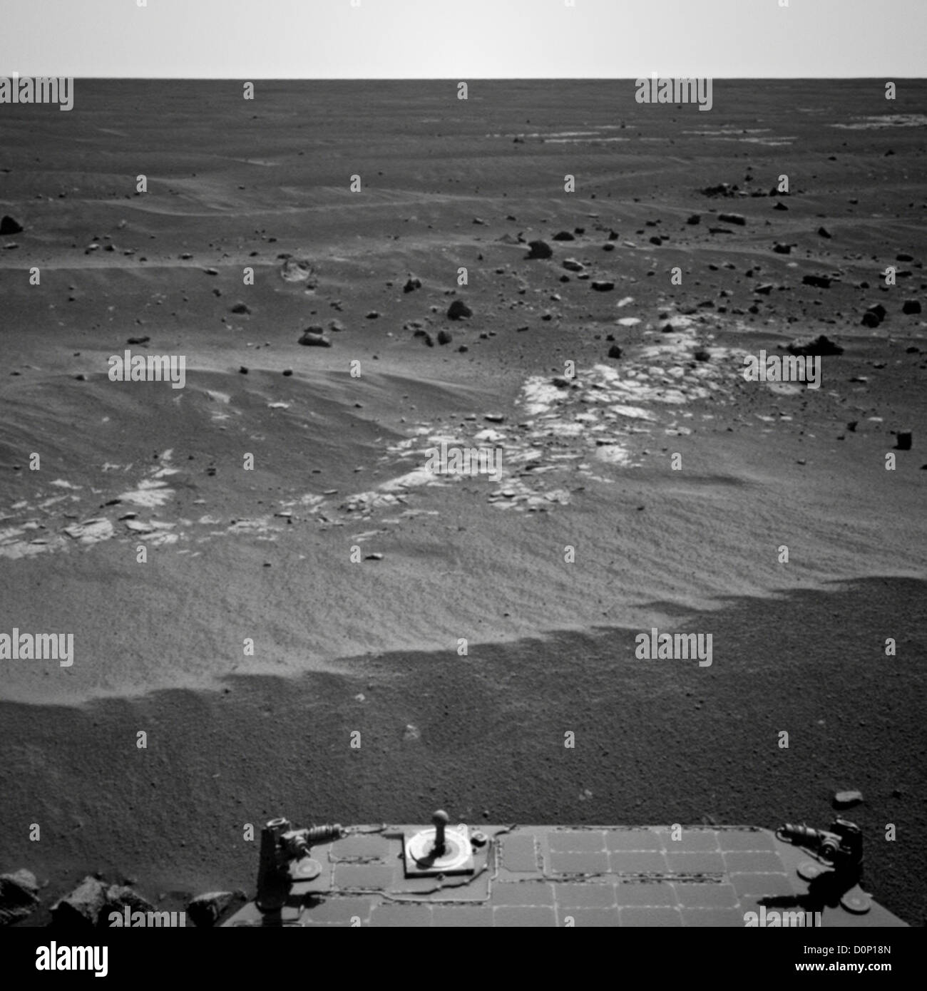 Martian Landscape Stock Photo