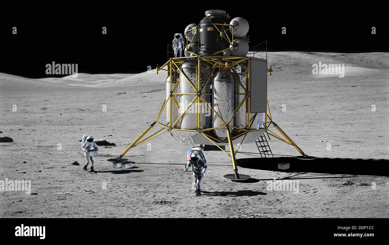 Altair Lunar Lander Stock Photo