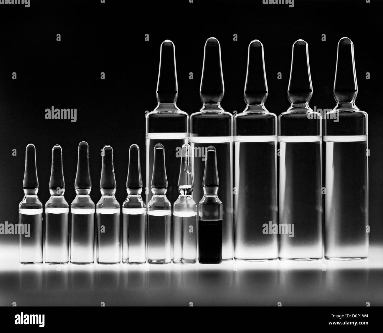 A collection of vials for chemotherapy drugs. Photo by Bill Branson