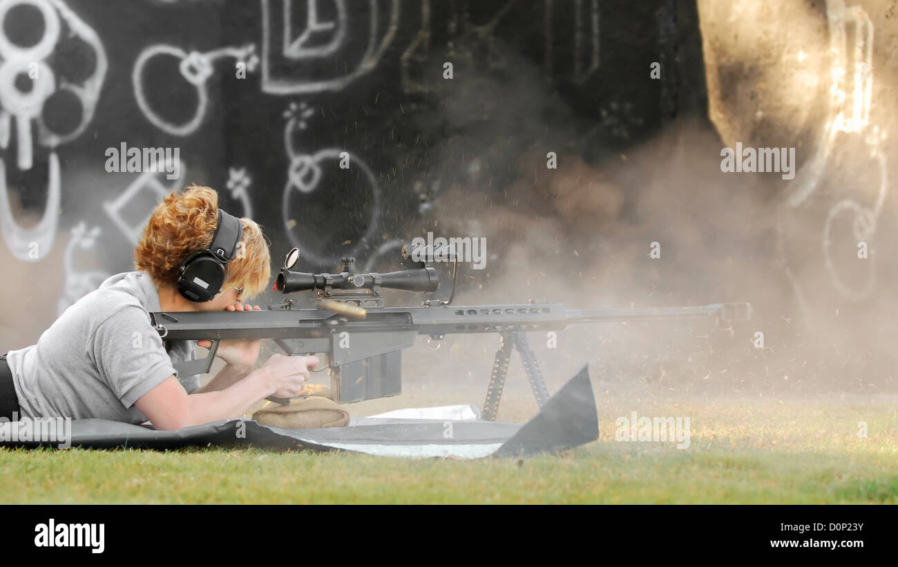 Shoot a 50 Cal Sniper Rifle in Las Vegas