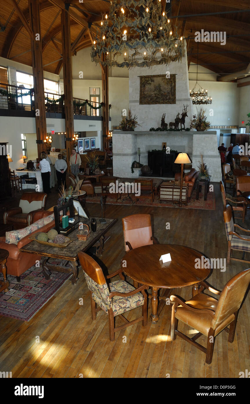 Rough Creek Lodge near Glen Rose Texas Stock Photo Alamy