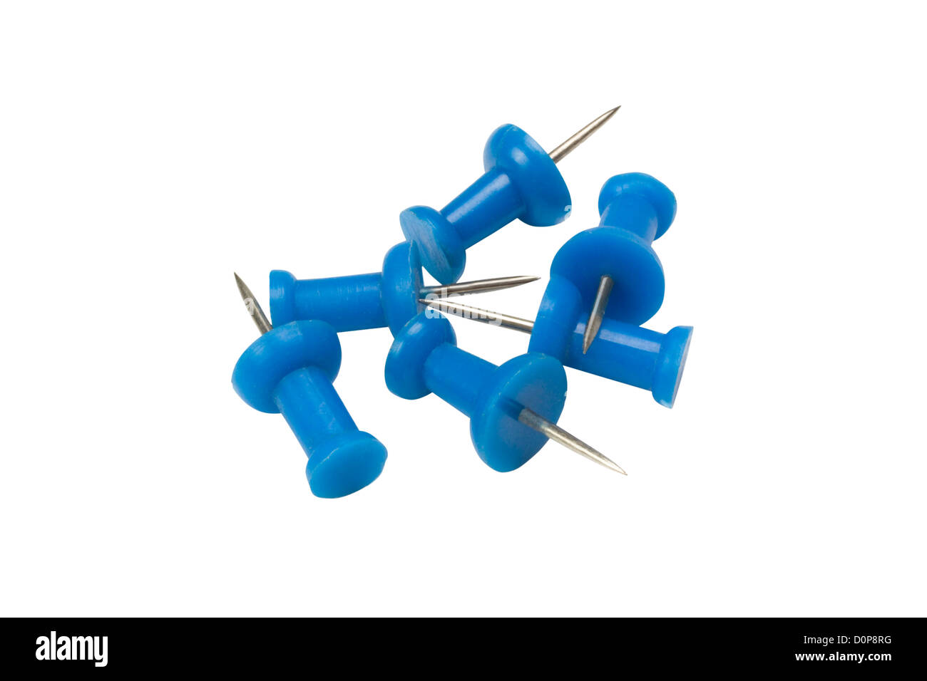 Closeup of thumbtacks Stock Photo Alamy