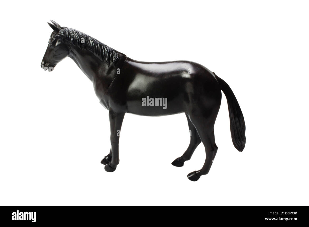 Close-up of a figurine of horse Stock Photo