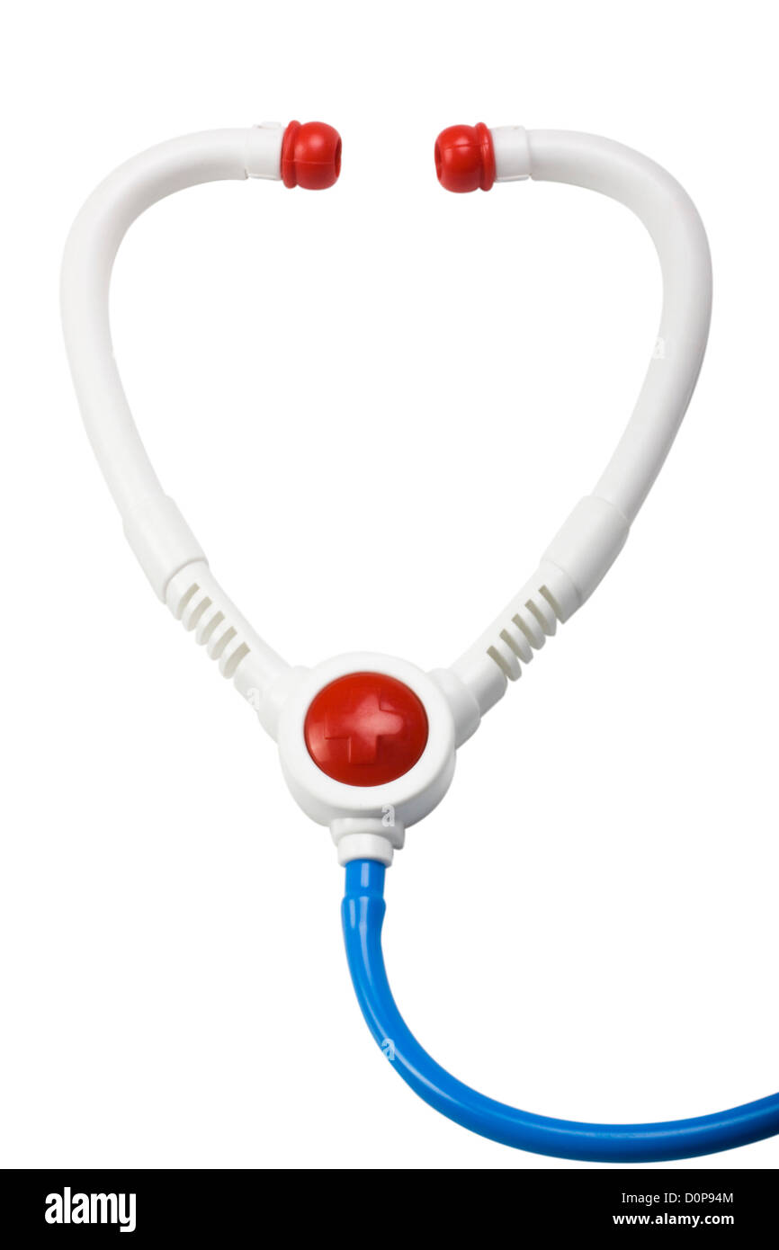 Closeup of a toy stethoscope Stock Photo Alamy