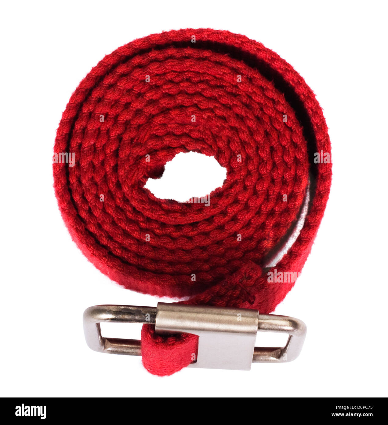 Closeup of a woven cotton belt Stock Photo Alamy