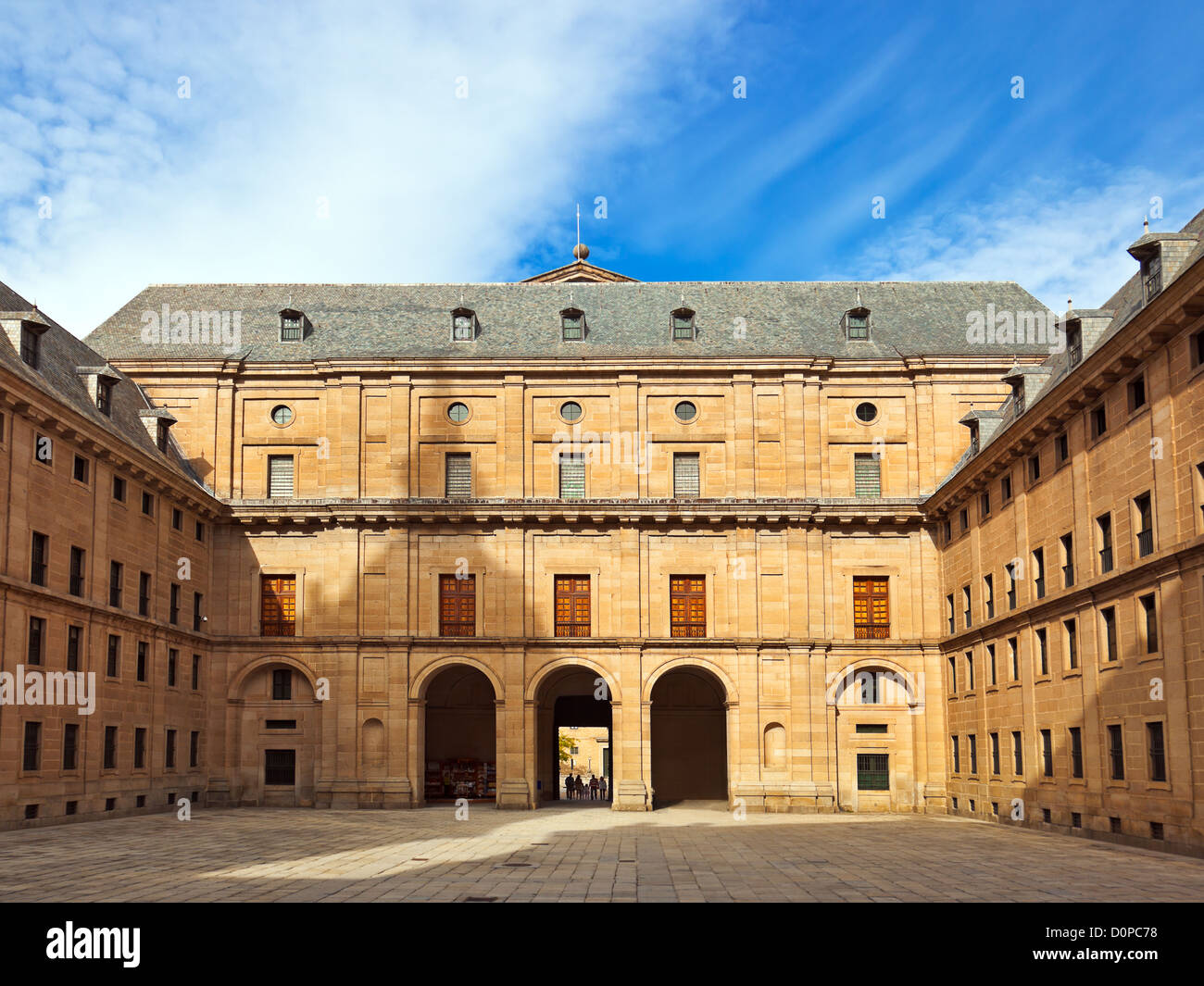 Castle Escorial near Madrid Spain Stock Photo Alamy