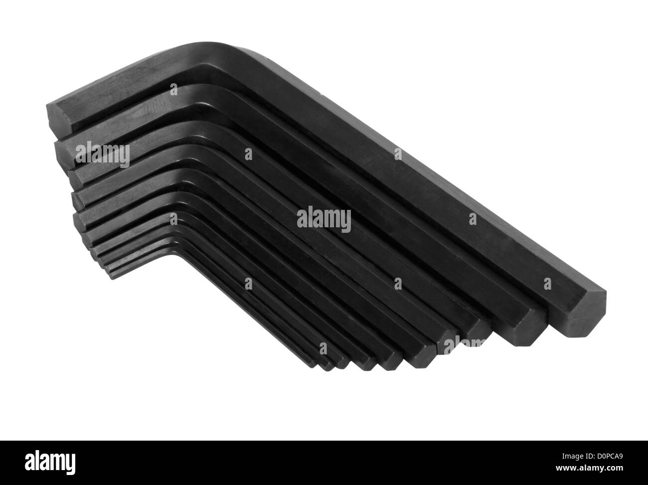 Collection of Allen keys Stock Photo Alamy