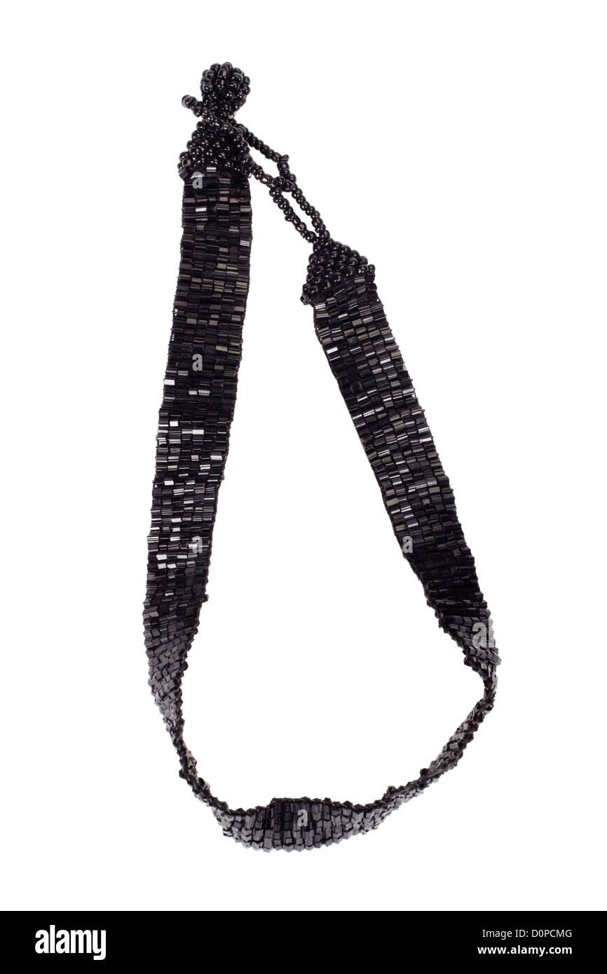 Black choker necklace hi-res stock photography and images - Alamy