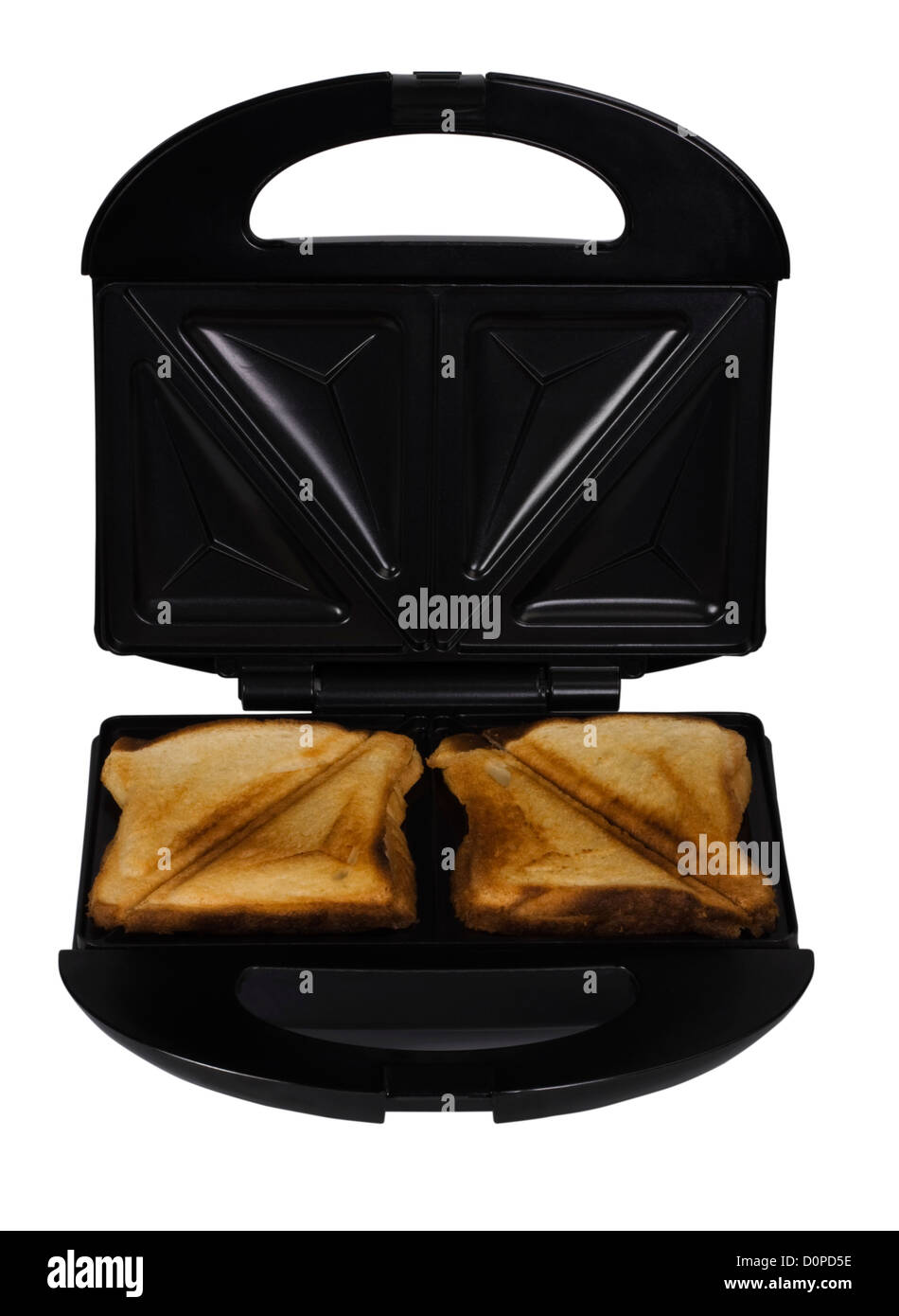 Close-up of a toaster with bread slices Stock Photo