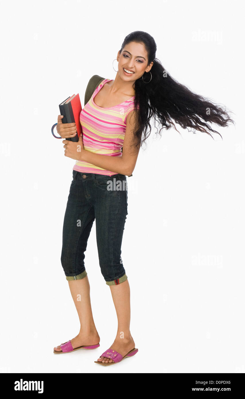 Indian college student bag smiling hi-res stock photography and images ...