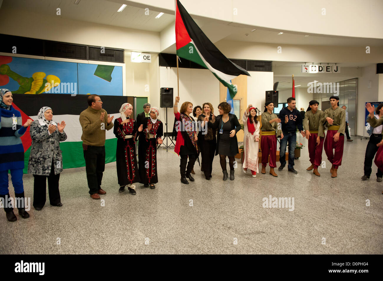 The International Day of Solidarity with the Palestinian People Stock Photo