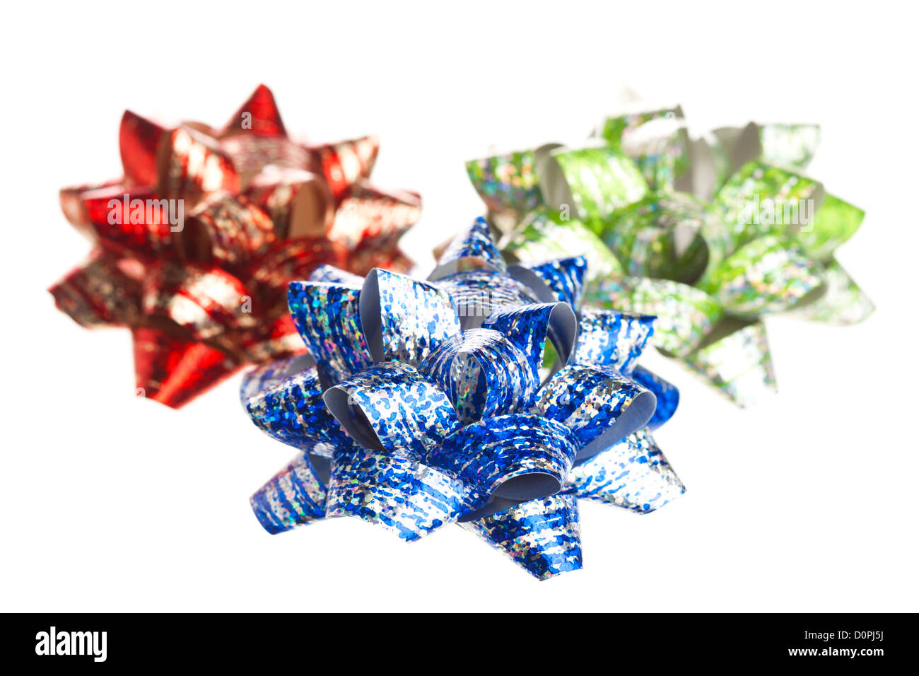 bows isolated on white background Stock Photo - Alamy
