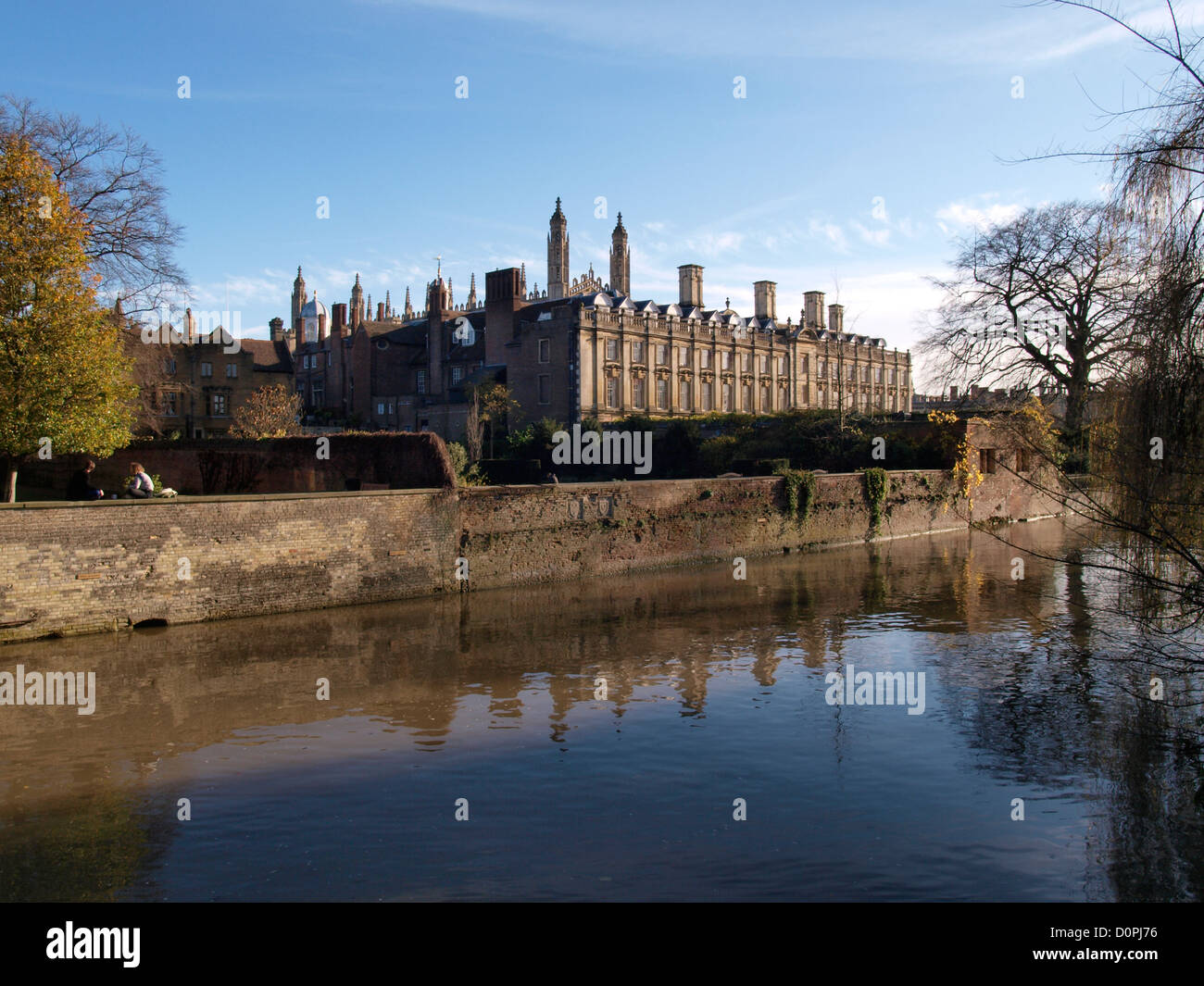 The Backs, River Cam, Cambridge, UK Stock Photo