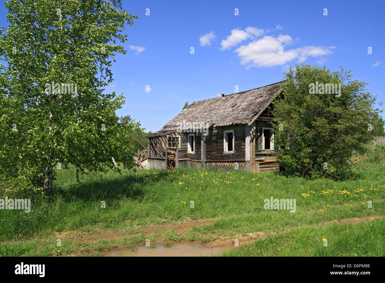 Old Rural House Stock Photo - Alamy