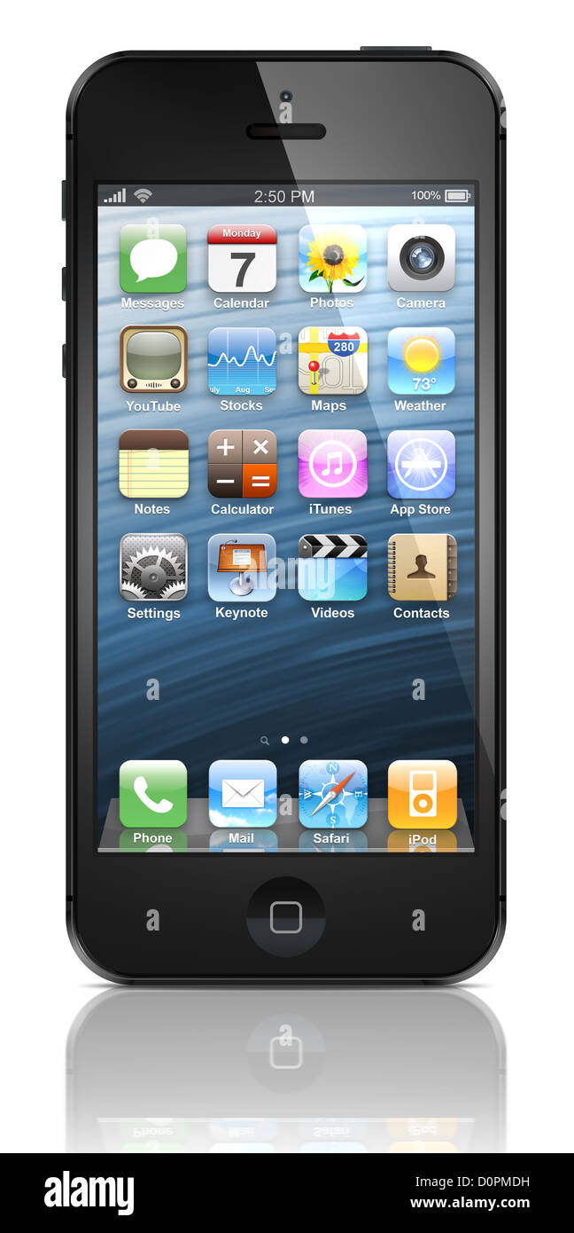 iPhone 5 Stock Photo
