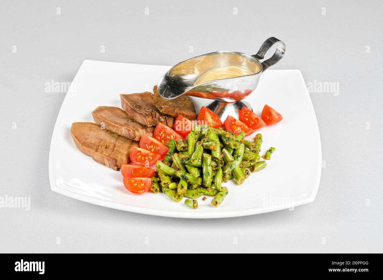 grilled beef tongue Stock Photo Alamy