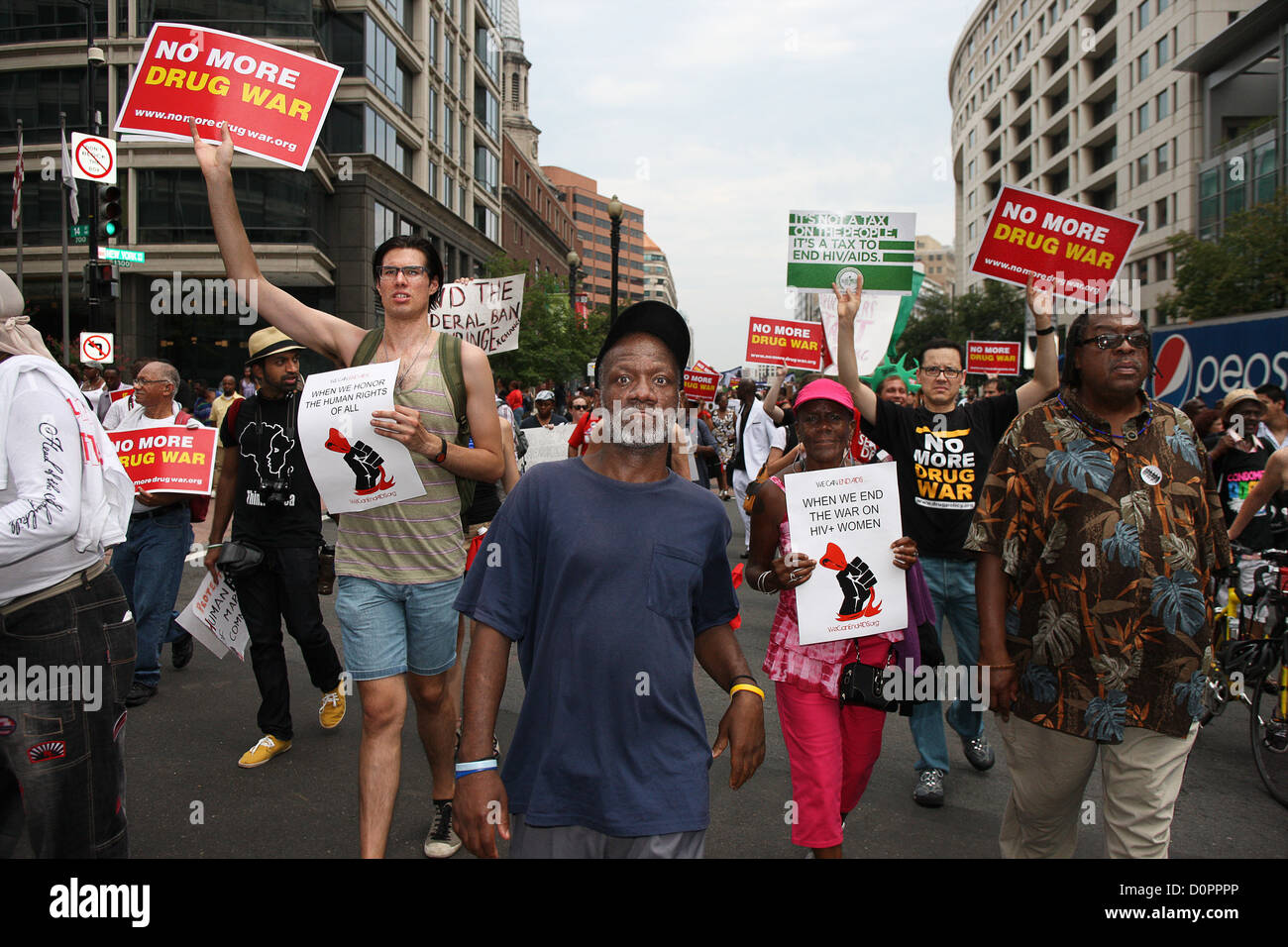 Aids activists protest corporate green and international HIV policy ...