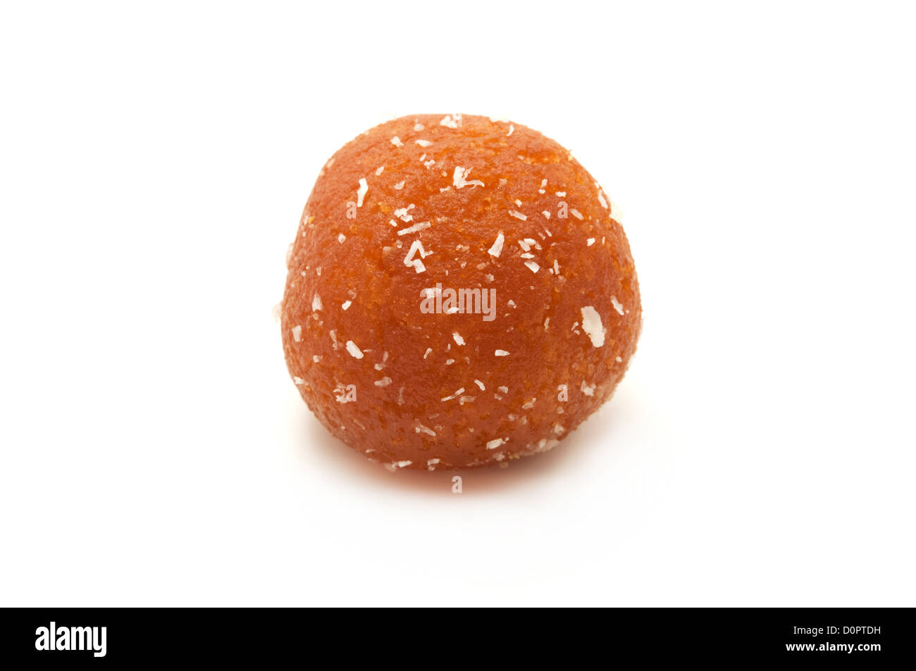 Gulab jamun on a white background Stock Photo