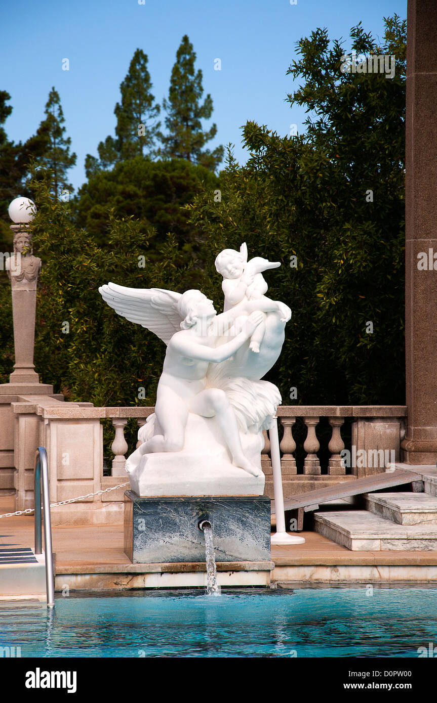 Hearst Castle is a National and California Historical Landmark mansion