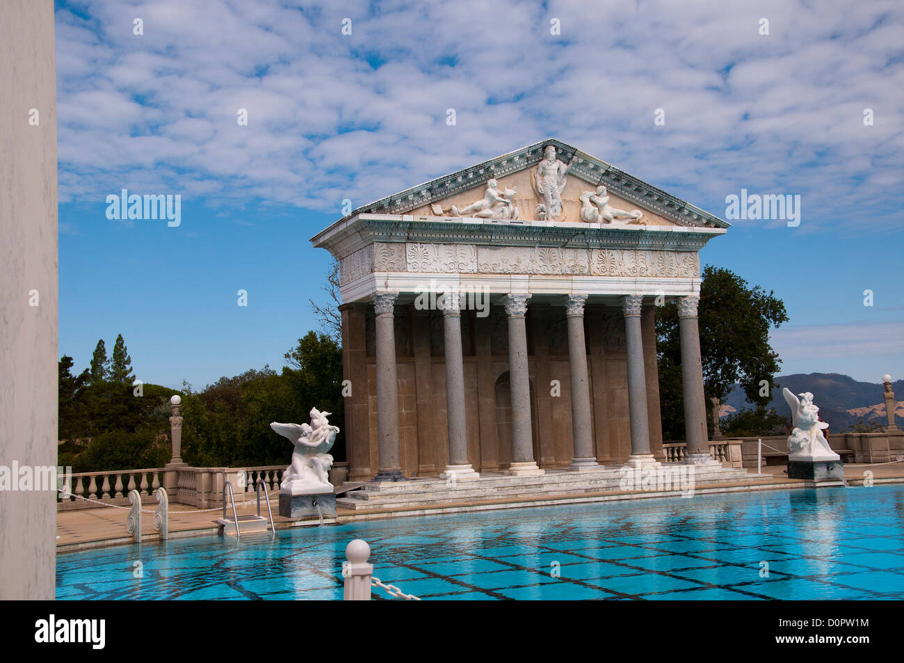 Hearst Castle is a National and California Historical Landmark mansion