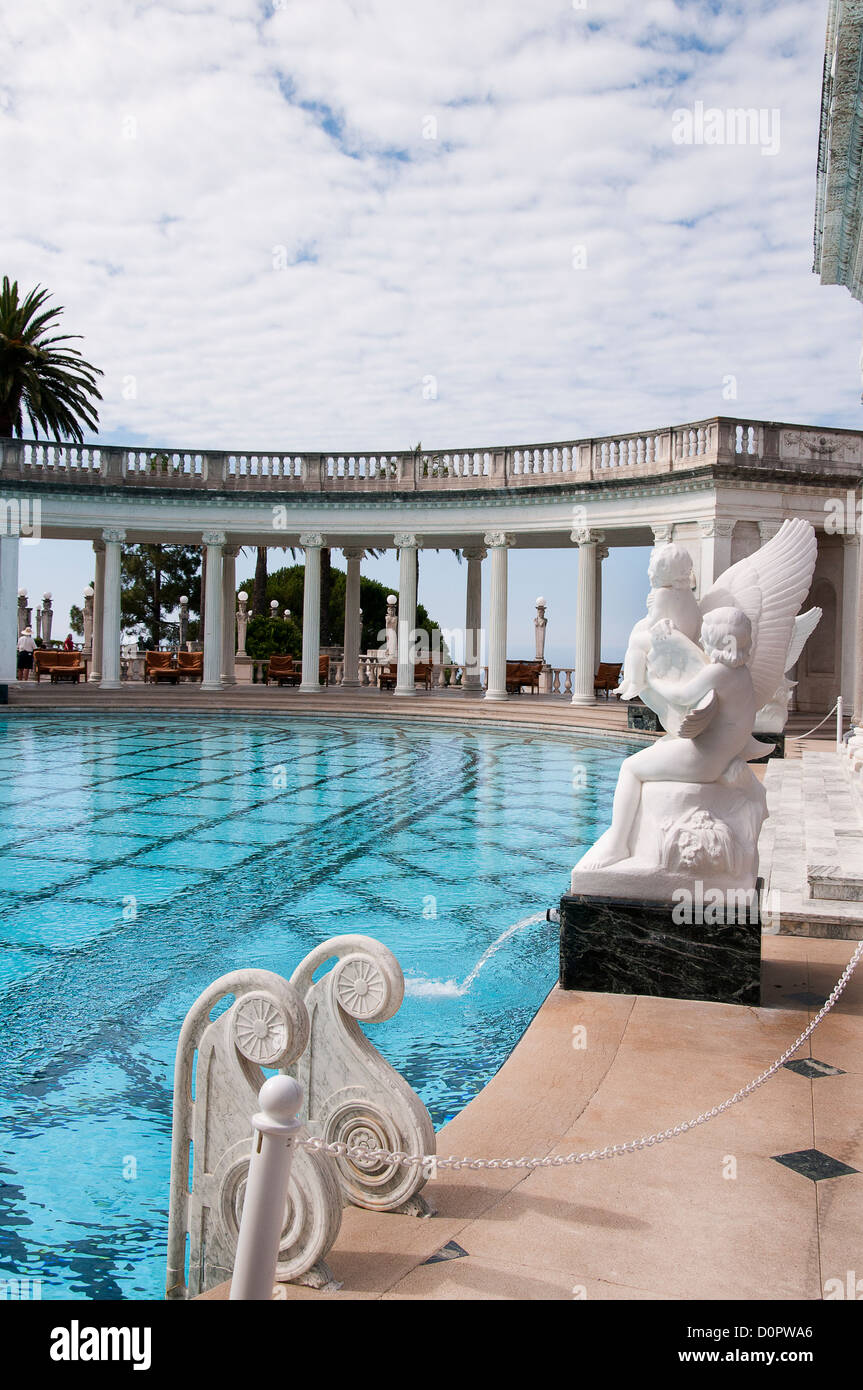 Hearst Castle is a National and California Historical Landmark mansion