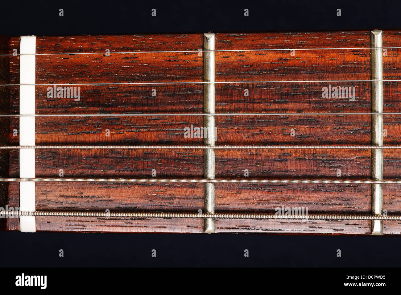 Guitar neck Stock Photo