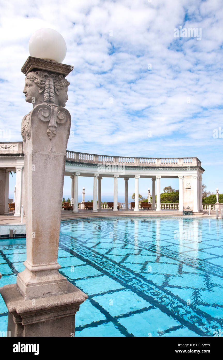 Hearst Castle is a National and California Historical Landmark mansion