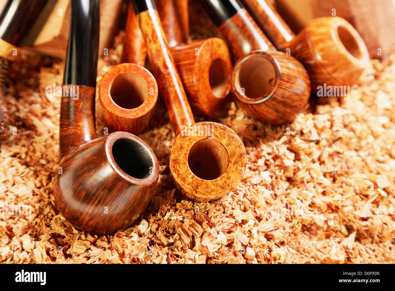 Various smoking pipes Stock Photo Alamy