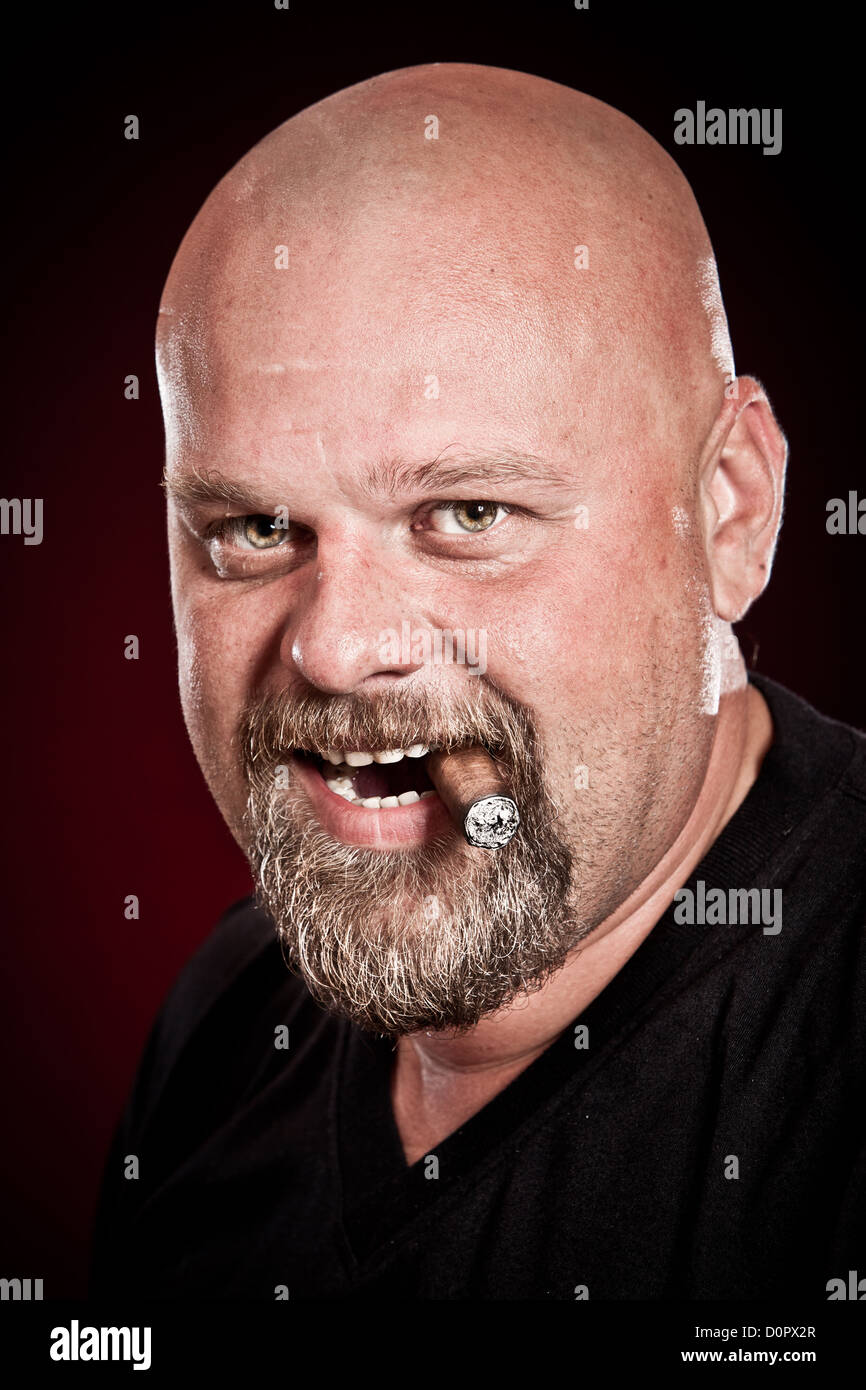 Bald head and beard hi-res stock photography and images - Alamy