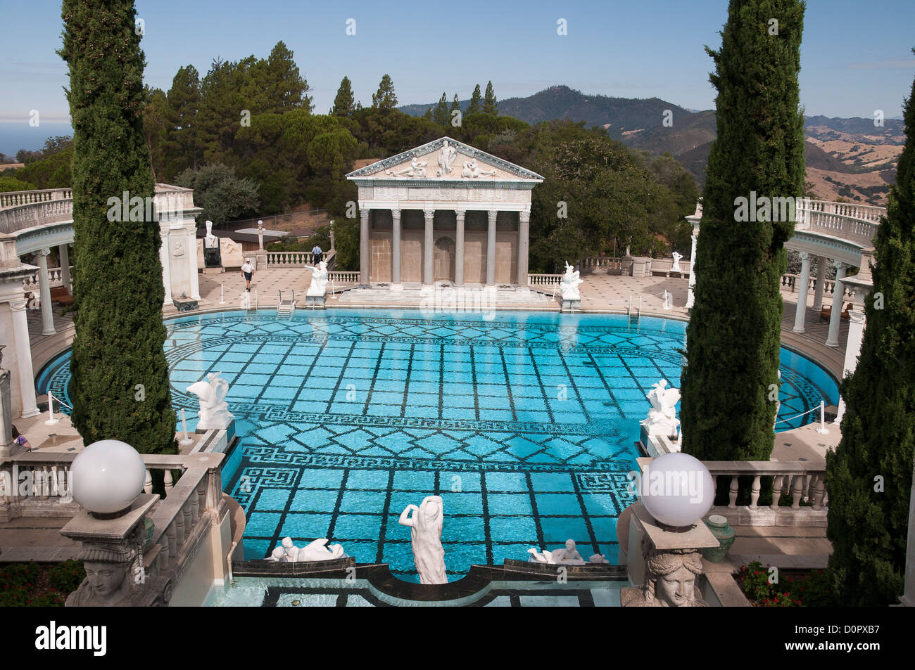 Hearst Castle is a National and California Historical Landmark mansion