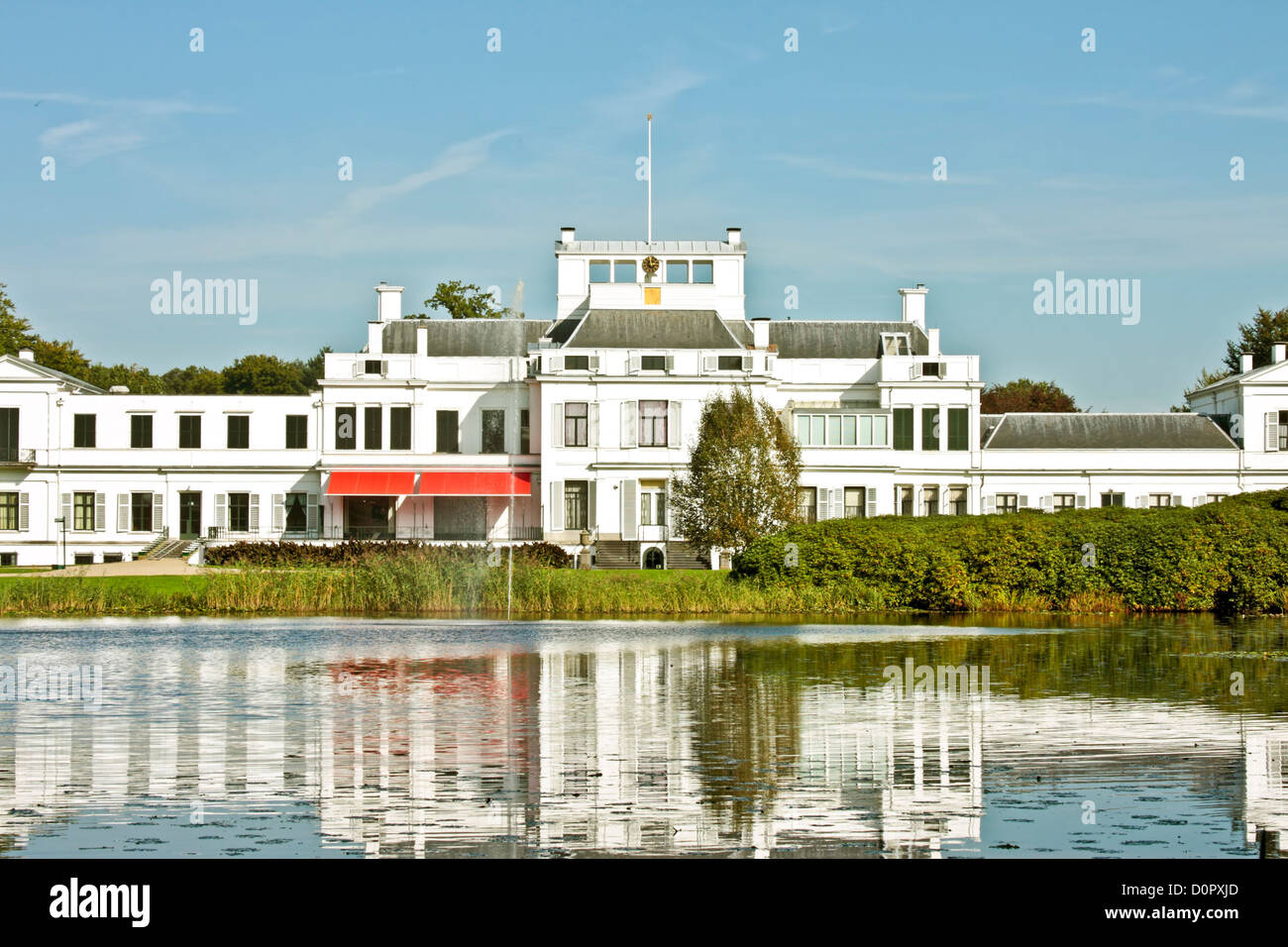 Palace Soestdijk, the former residence of Dutch royal family Queen Juliana, Bernard and their children Stock Photo