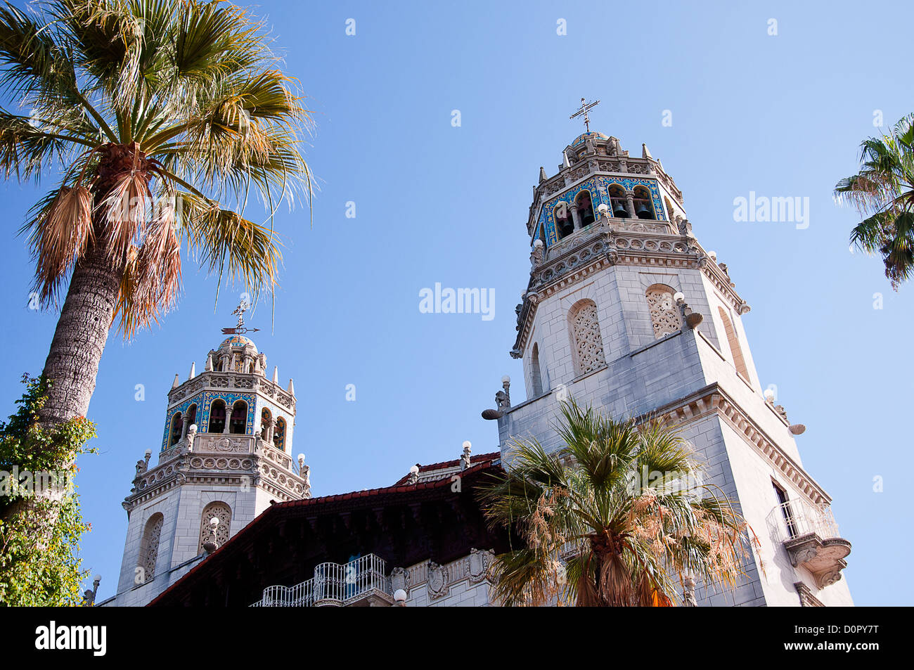 Hearst Castle is a National and California Historical Landmark mansion