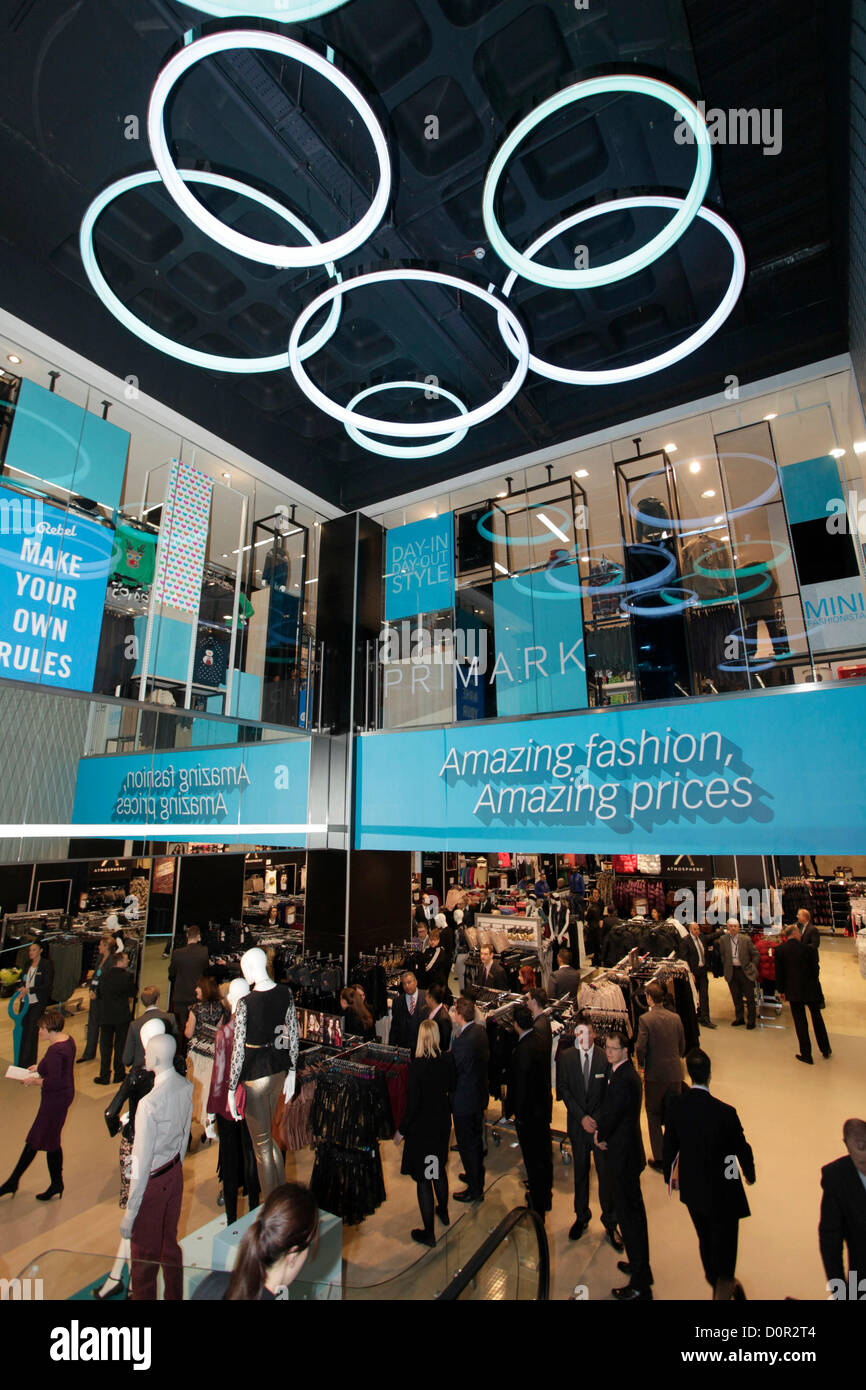 Inside queensgate shopping centre peterborough hires stock photography