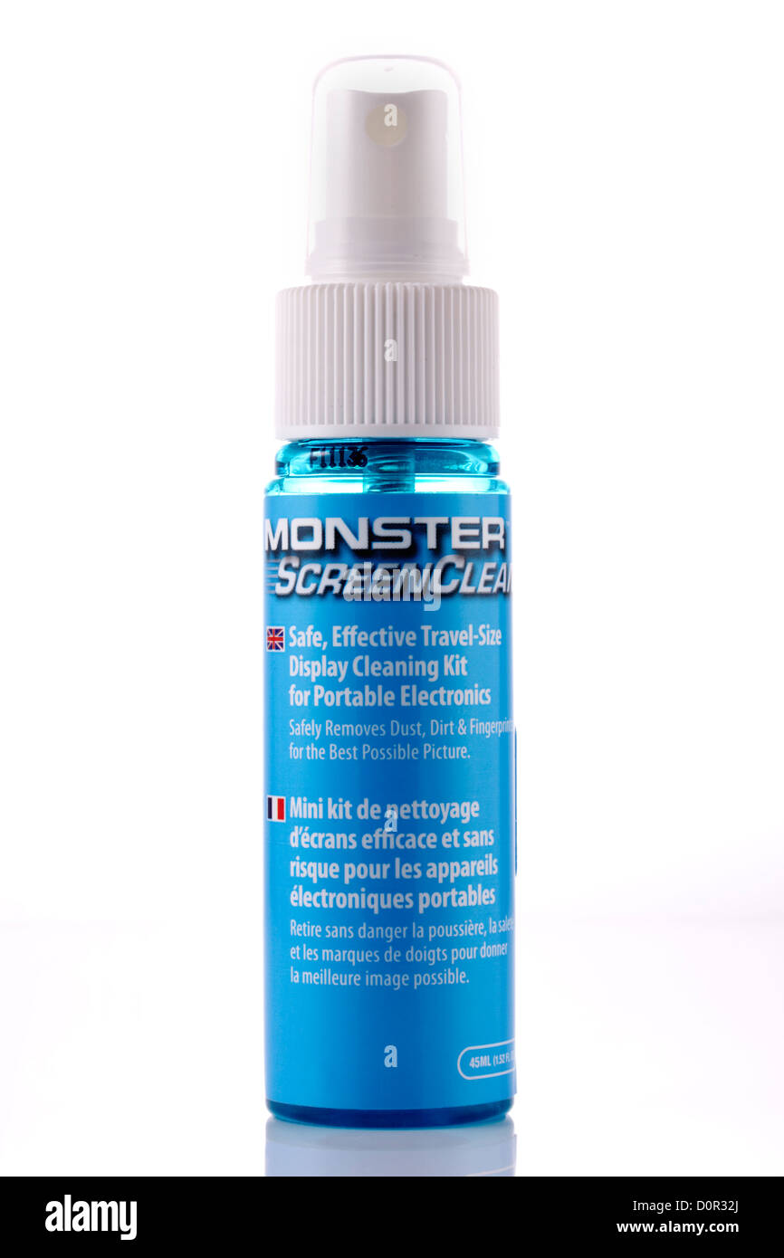 Monster screen cleaner Stock Photo Alamy