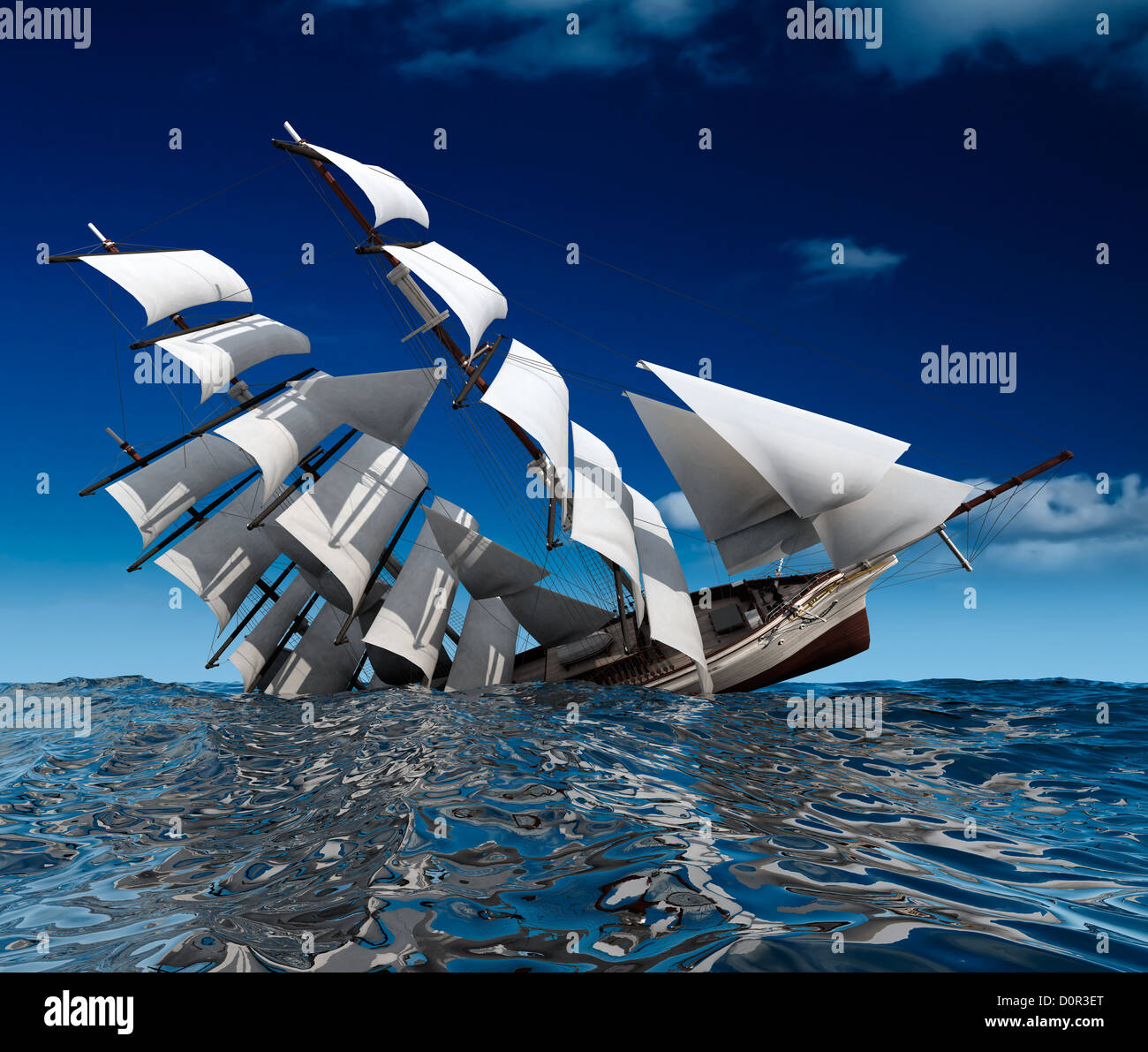 Sinking Sailing Ship sinking-sailing-ship