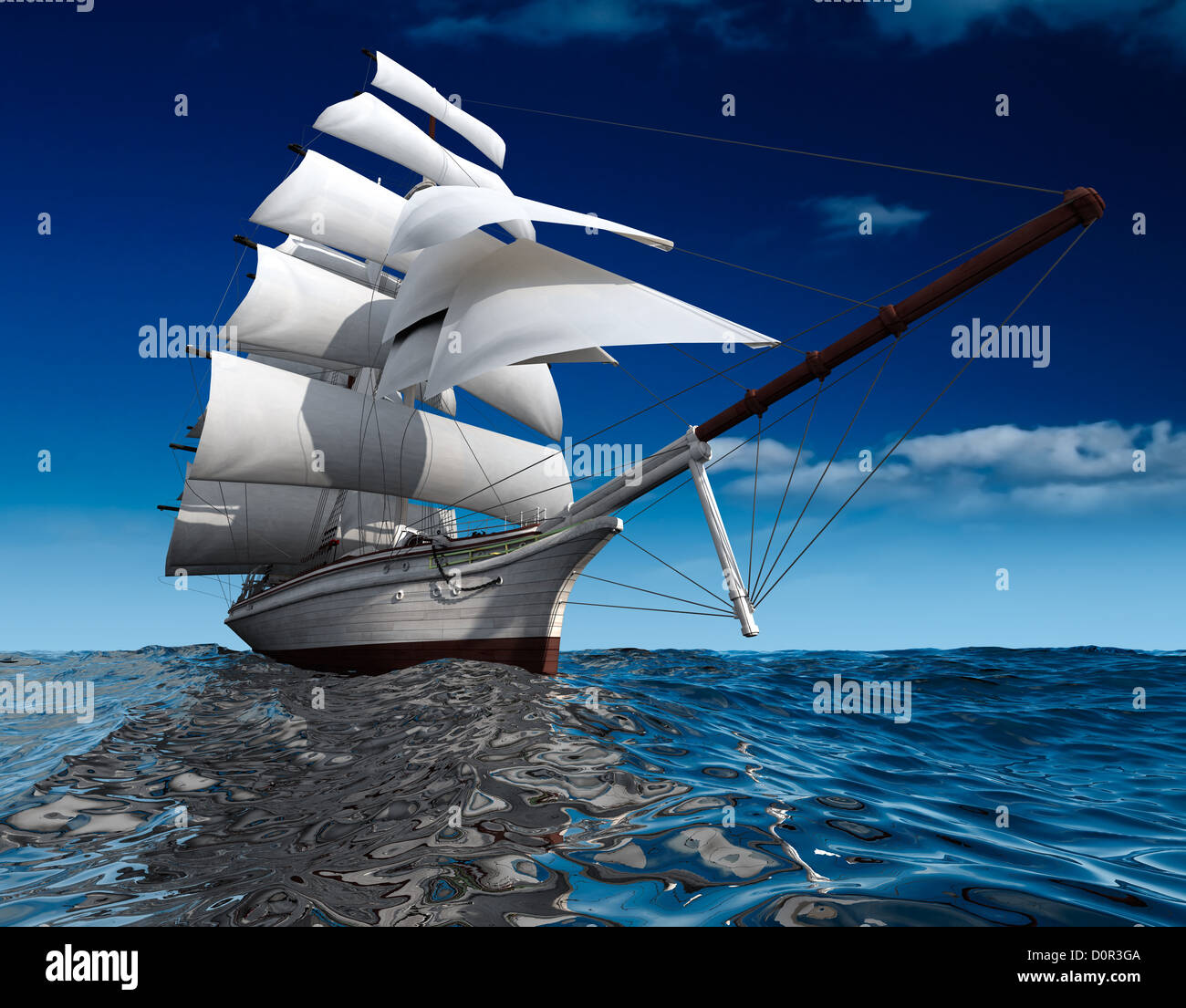 Sloop ship hi-res stock photography and images - Alamy