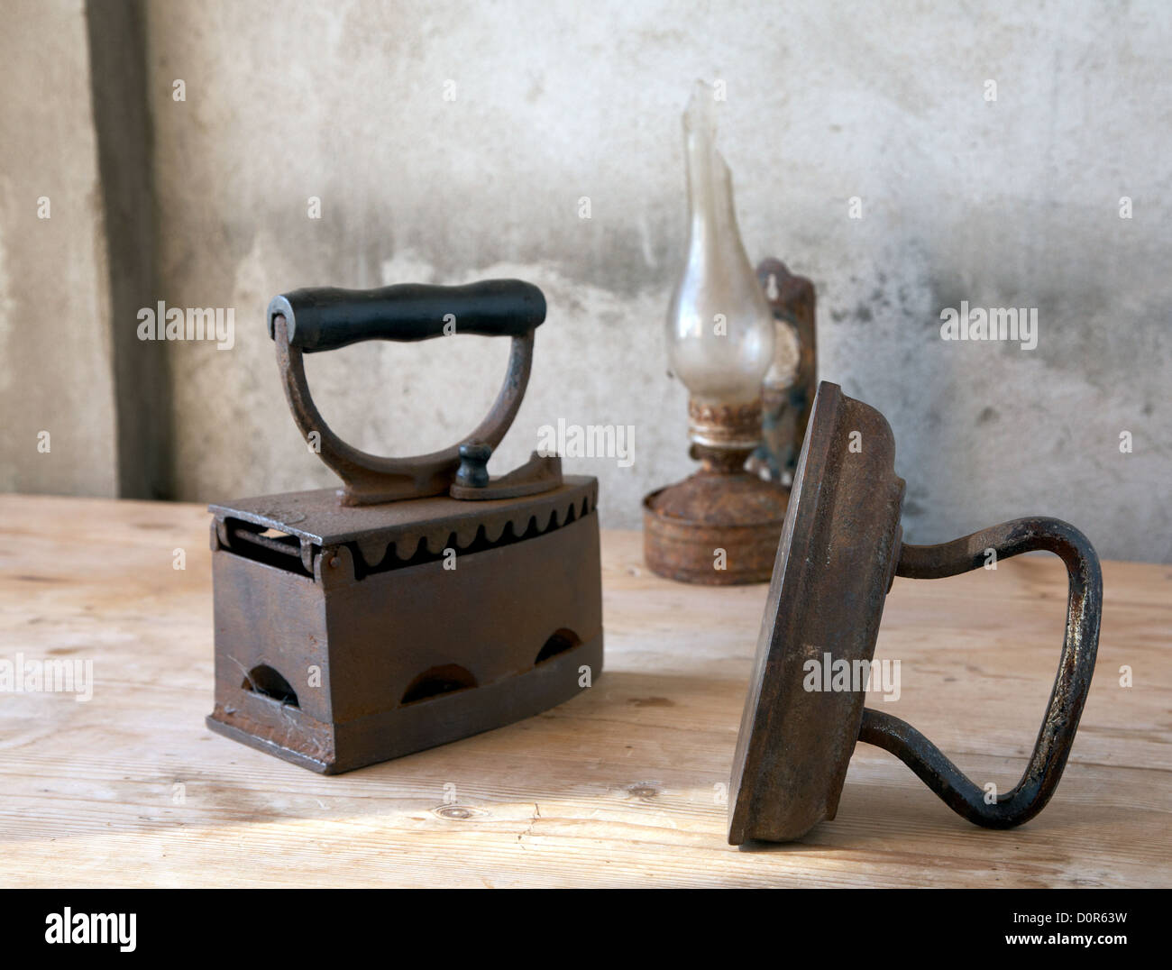 Iron Oil Diwali Lamp - 19thC Iron Oil Diwali Lamp - 19thC